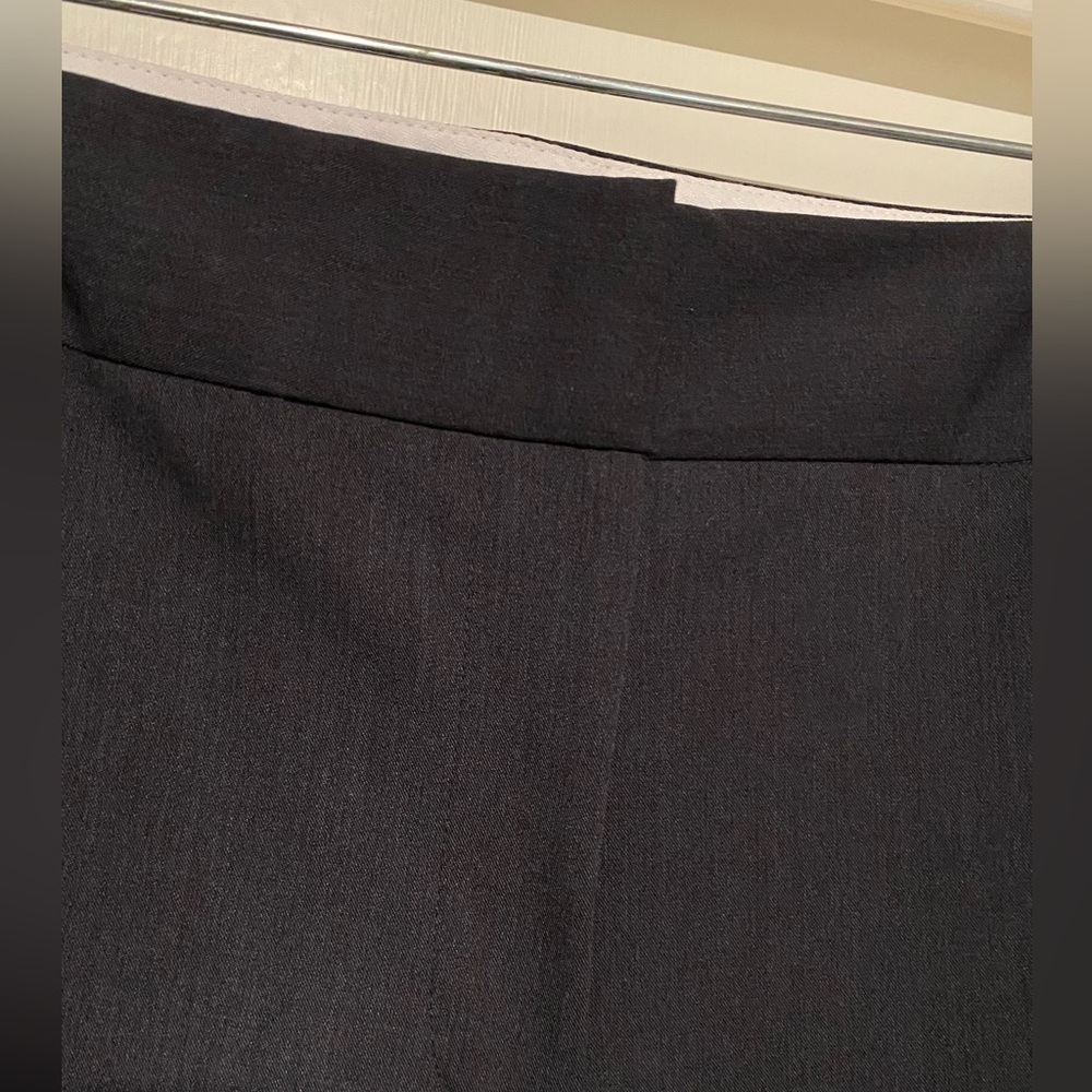 Liz Claiborne Audra Charcoal Gray Trousers Size 16 - Picture 5 of 9